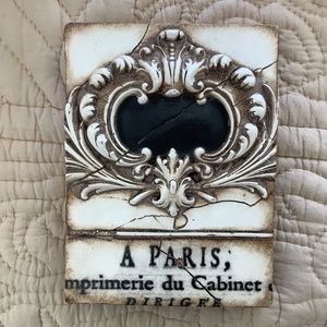 Sid Dickens Memory Block T123 French Crest Retired Wall Tile Decor